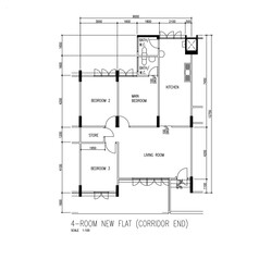 Blk 292 Tampines Street 22 (Tampines), HDB 4 Rooms #544484211
